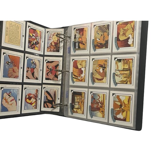 Vintage DISNEY 1991 COLLECTOR CARDS BINDER 198 CARDS - Picture 8 of 16